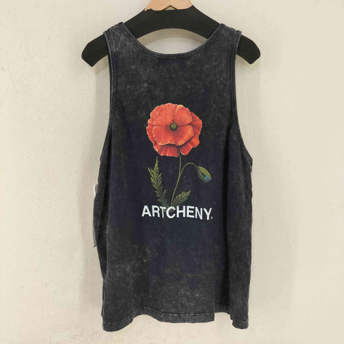 ARTCHENY 両面プリントタンクトップ メンズ JPN:3