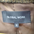 グローバルワーク GLOBAL WORK 千鳥格子柄 チェスターコート メンズ JPN:S