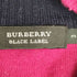 バーバリーブラックレーベル BURBERRY BLACK LABEL ホース刺繍 スタンドカラー ニットカーディガン メンズ JPN:3