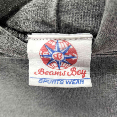 ビームスボーイ BEAMS BOY ウォッシュド加工 プルオーバーパーカー レディース JPN:L