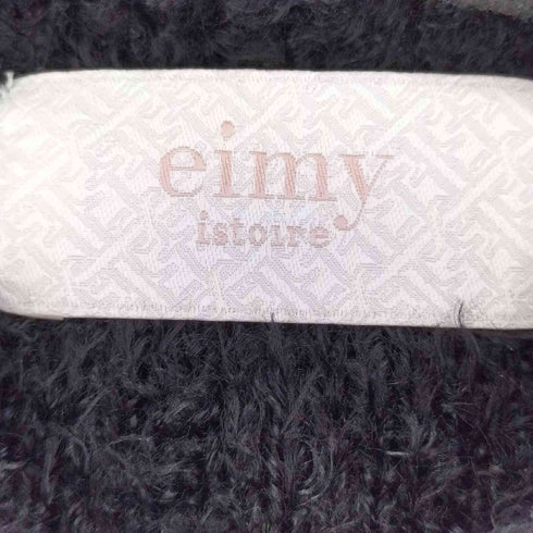 エイミーイストワール eimy istoire フェザーヤーンフレアニットミニワンピース レディース FREE