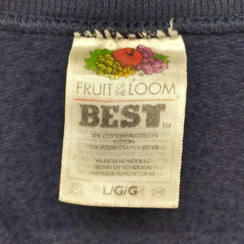 フルーツオブザルーム FRUIT OF THE LOOM クルーネック スウェット メンズ import:L