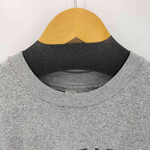 ザコットンエクスチェンジ THE COTTON EXCHANGE 90S MADE IN USA コットンレーヨンカレッジロゴプリントS/STシャツ メンズ JPN:M