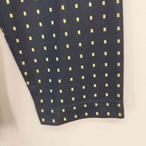 ランバン LANVIN 総柄ストレッチポロシャツ メンズ 40