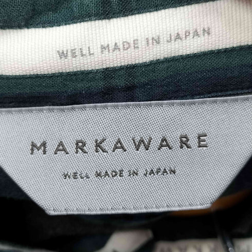 マーカウェア markaware L/S BD チェックシャツ メンズ JPN:1