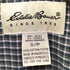 エディーバウアー Eddie Bauer 90S 白タグ チェック柄 ボタンダウン L/S シャツ メンズ import:S