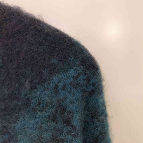 ウィム バイ リドム WYM LIDNM MOHAIR BLEND JACQUARD SHAGGY KNIT モヘアブレンド ジャガード シャギーニット メンズ JPN:S