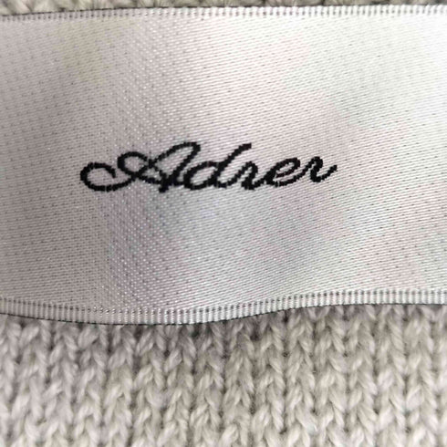 アドラー ADRER extra quality heavy weight jacquard knit cardigan エクストラクオリティヘビーウエイトジャガードニットカーディガン メンズ JPN:XS