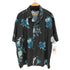 クレイル CLEL 2Way Floral Pattern Drape Short Sleeve Shirt/2way 花柄ドレープ半袖シャツ メンズ JPN:M