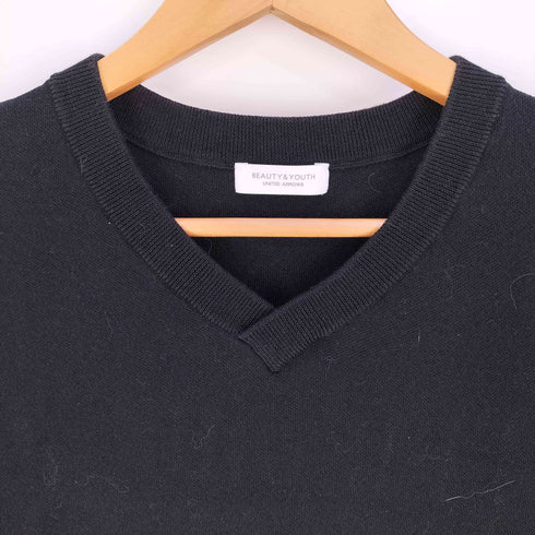 ビューティーアンドユースユナイテッドアローズ BEAUTY & YOUTH UNITED ARROWS スムース ピケ ベスト ニット ベスト メンズ JPN:M