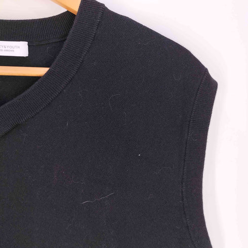 ビューティーアンドユースユナイテッドアローズ BEAUTY & YOUTH UNITED ARROWS スムース ピケ ベスト ニット ベスト メンズ JPN:M