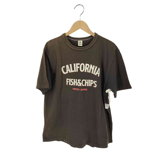 バーンズ Barns ヒノヤ別注 半袖シャツ CALIFORNIA メンズ import:L