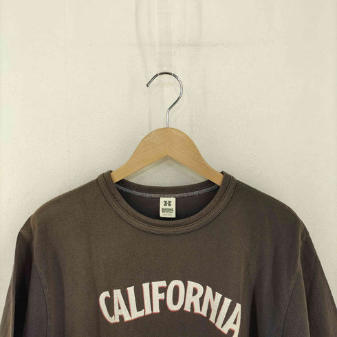 バーンズ Barns ヒノヤ別注 半袖シャツ CALIFORNIA メンズ import:L