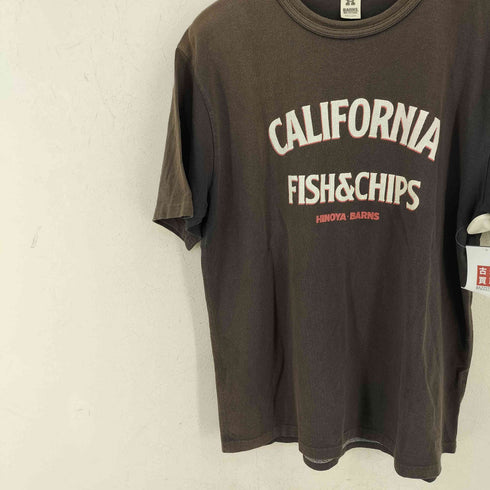 バーンズ Barns ヒノヤ別注 半袖シャツ CALIFORNIA メンズ import:L