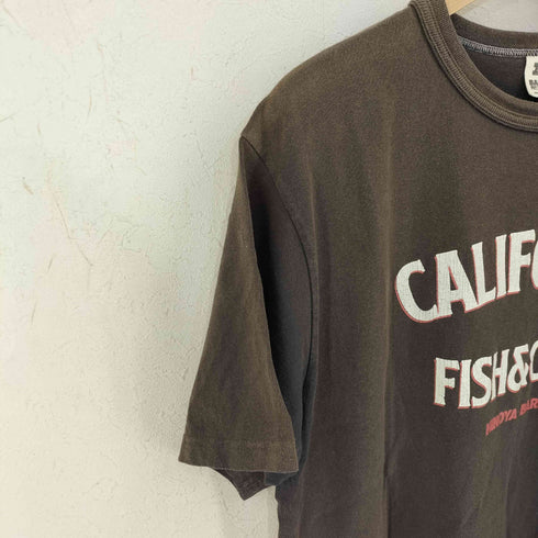 バーンズ Barns ヒノヤ別注 半袖シャツ CALIFORNIA メンズ import:L