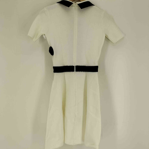 ダーリッチ Darich 24AW ロゴレザー ニット ミニ ワンピース レディース FREE