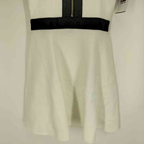 ダーリッチ Darich 24AW ロゴレザー ニット ミニ ワンピース レディース FREE