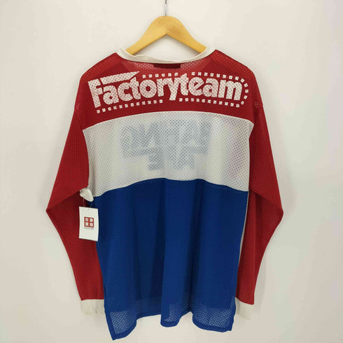 アベイシングエイプ A BATHING APE 90S 初期タグ ロゴプリント メッシュ L/S カットソー メンズ JPN:L