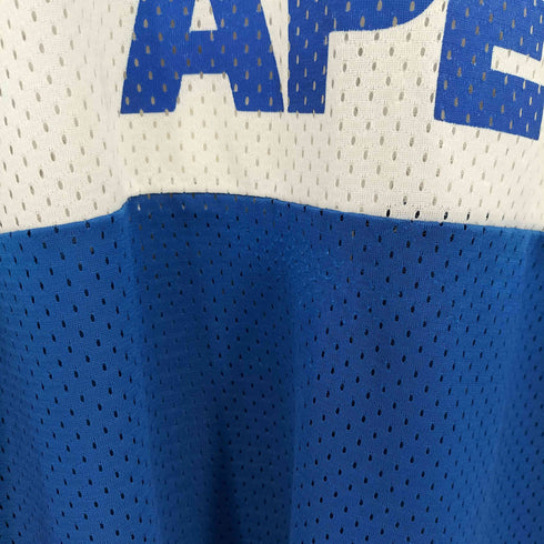 アベイシングエイプ A BATHING APE 90S 初期タグ ロゴプリント メッシュ L/S カットソー メンズ JPN:L