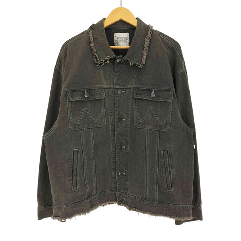 WONDER WONDER OVERSIZED DENIM JKT ダメージ オーバーサイズ デニムジャケット メンズ JPN:L