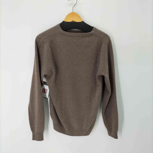 タカシマヤ TAKASHIMAYA カシミヤ クルーネックニット メンズ M