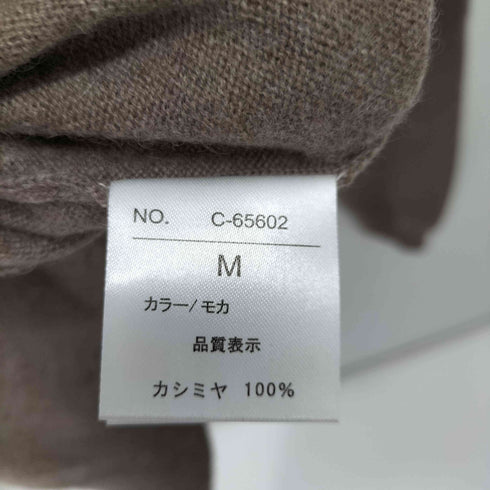 タカシマヤ TAKASHIMAYA カシミヤ クルーネックニット メンズ M