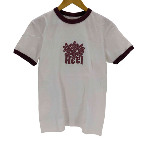 ヒール コレクティブ Heel Collective プリントリンガーTシャツ レディース import:S