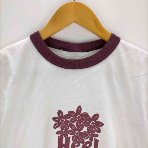 ヒール コレクティブ Heel Collective プリントリンガーTシャツ レディース import:S