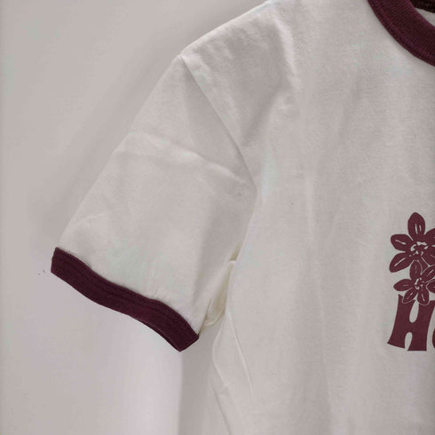 ヒール コレクティブ Heel Collective プリントリンガーTシャツ レディース import:S