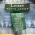 ローレンラルフローレン LAUREN RALPH LAUREN ピンタック フリンジ デニムシャツ レディース import:S