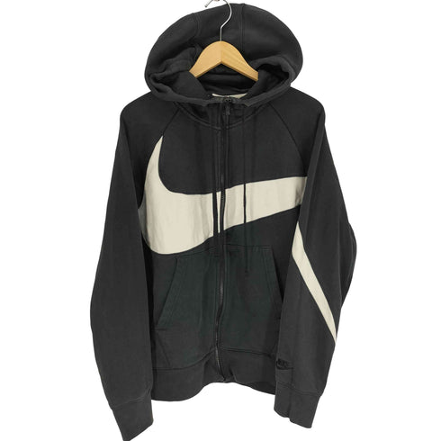 ナイキ NIKE 19SS AS M NSW HBR HOODIE ビッグ スウッシュ ジップアップ パーカー メンズ import:M