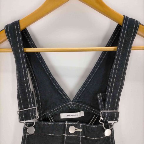 マウジー moussy デニムオーバーオール レディース FREE