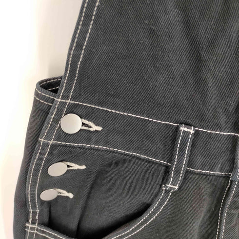 マウジー moussy デニムオーバーオール レディース FREE