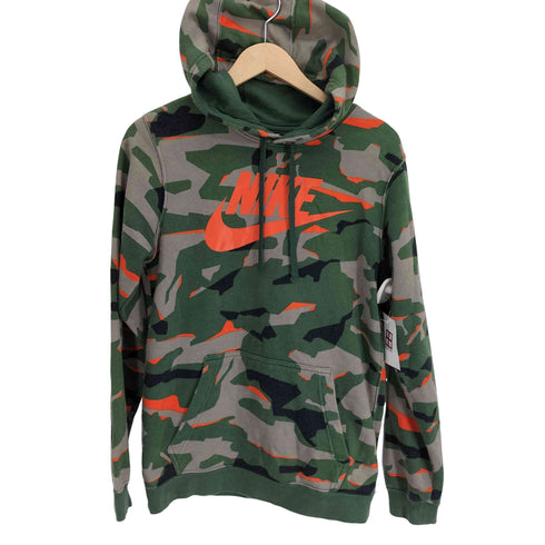 ナイキ NIKE 19SS AS M NSW CLUB CAMO HOODIE POBB ロゴ プリント カモ フーディー プルオーバーパーカー メンズ import:S