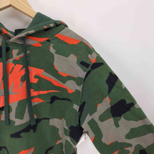 ナイキ NIKE 19SS AS M NSW CLUB CAMO HOODIE POBB ロゴ プリント カモ フーディー プルオーバーパーカー メンズ import:S