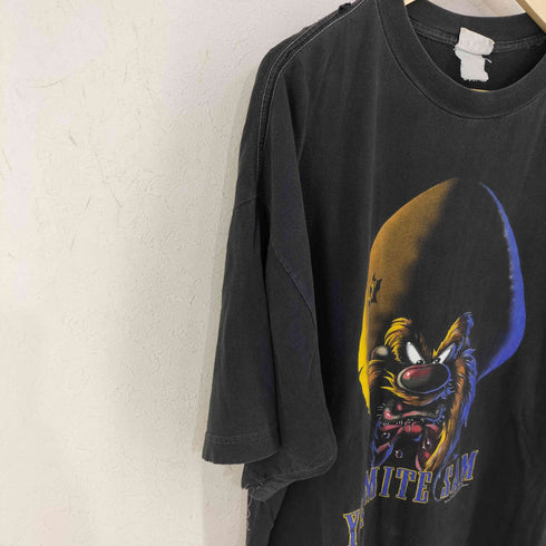 TREND BASIC 1993コピーライト YOSEMITE SAM クルーネックTシャツ メンズ