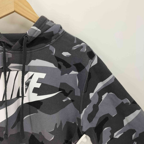 ナイキ NIKE 19SS AS M NSW CLUB CAMO HOODIE POBB ロゴ プリント カモ フーディー プルオーバーパーカー メンズ import:M