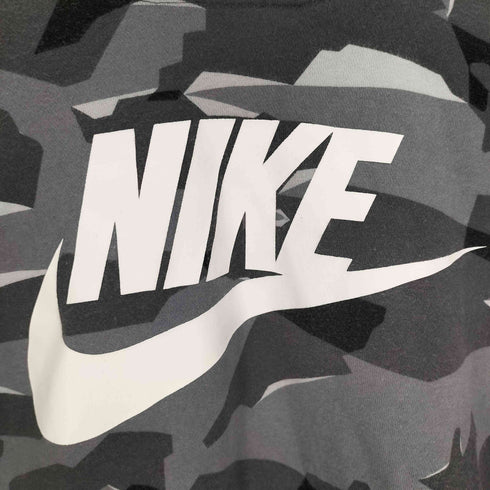 ナイキ NIKE 19SS AS M NSW CLUB CAMO HOODIE POBB ロゴ プリント カモ フーディー プルオーバーパーカー メンズ import:M