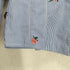 ジョンメイソンスミス JOHN MASON SMITH 25SS FLOWER EMBROIDERY SHORT SHAPE SHIRT レディース JPN:38