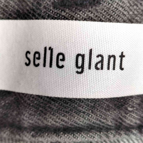 selle glant FRINDG DENIM PANTS フリンジ デニムパンツ メンズ JPN:M