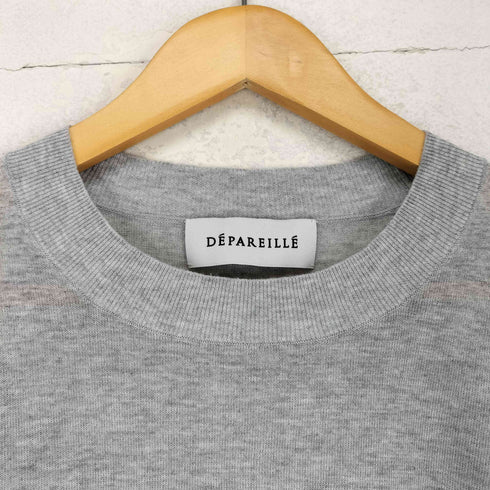 DEPAREILLE レーヨンポリクルーネックニット select レディース JPN:38