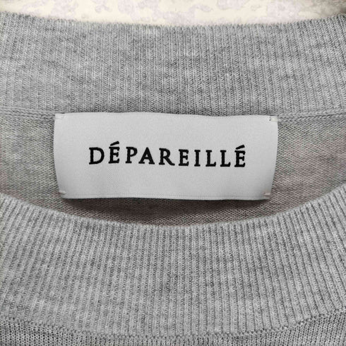 DEPAREILLE レーヨンポリクルーネックニット select レディース JPN:38