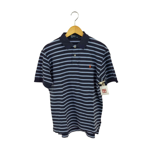 ポロバイラルフローレン Polo by RALPH LAUREN ポニー刺繍 ボーダーポロシャツ メンズ import:L