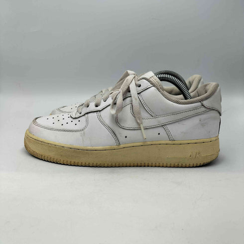 ナイキ NIKE AIR FORCE 1 07 エアフォース 1 オール ホワイト スニーカー メンズ JPN:26