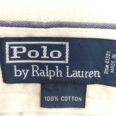 ポロバイラルフローレン Polo by RALPH LAUREN 90s スリランカ製 バックアジャスター チノパンツ メンズ 35/32