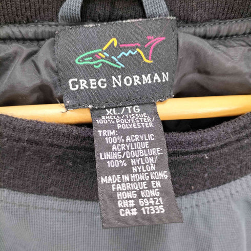 グレッグノーマン GREG NORMAN サメ刺繍 ラグランスリーブ プルオーバー メンズ import:XL