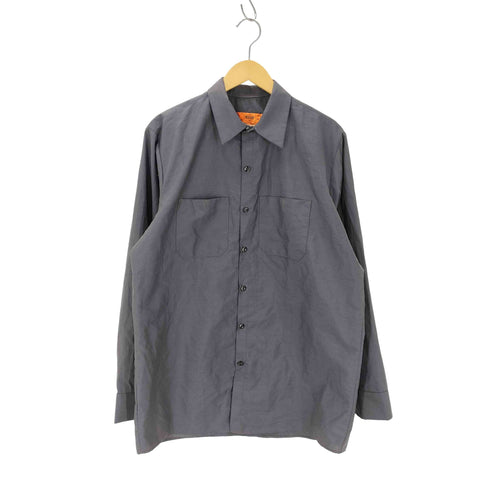 レッドキャップ RED KAP 両ポケット 長袖ワークシャツ メンズ JPN:L