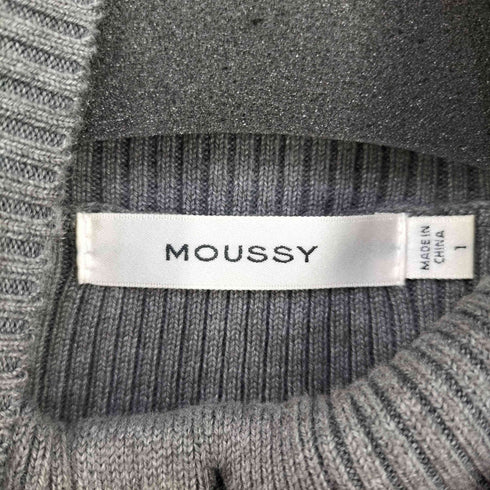 マウジー moussy RIB ニットドレス レディース レディース 1