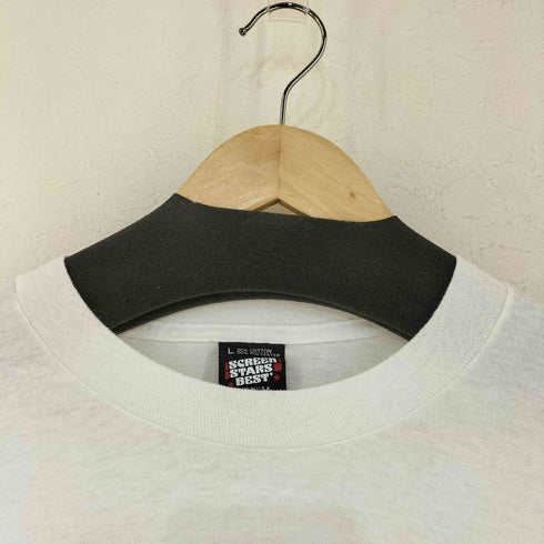 スクリーンスターズ SCREEN STARS USA製 BOB THAGGARD DID IT ORALLY クルーネックTシャツ メンズ import:L
