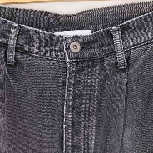 ダブレット doublet SILK DENIM WIDE TAPERED TROUSERS シルクデニム ワイド テーパード デニムパンツ メンズ